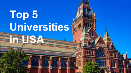 Top 5 Universities in the USA